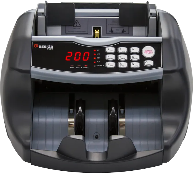 Счетчик банкнот Cassida 6650 LCD I/IR
