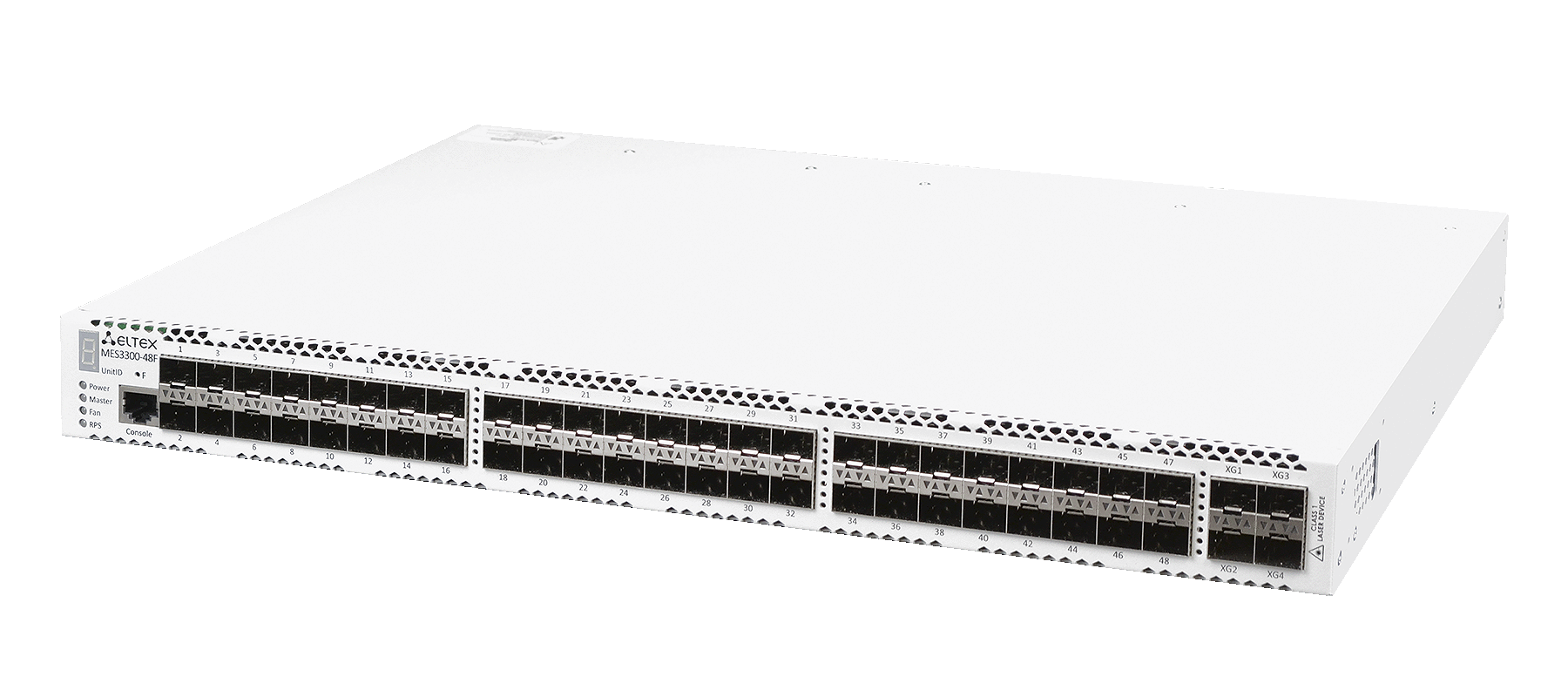 Ethernet-коммутатор MES3300-48F, 48x1G SFP + 4x10G SFP+, L3, dual PSU