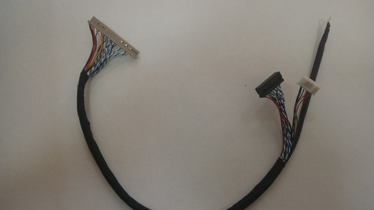 LVDS power cable+data cable+ground cable для АТОЛ ViVA II (D2550) и ZQ-1500A ZQ-1500AT