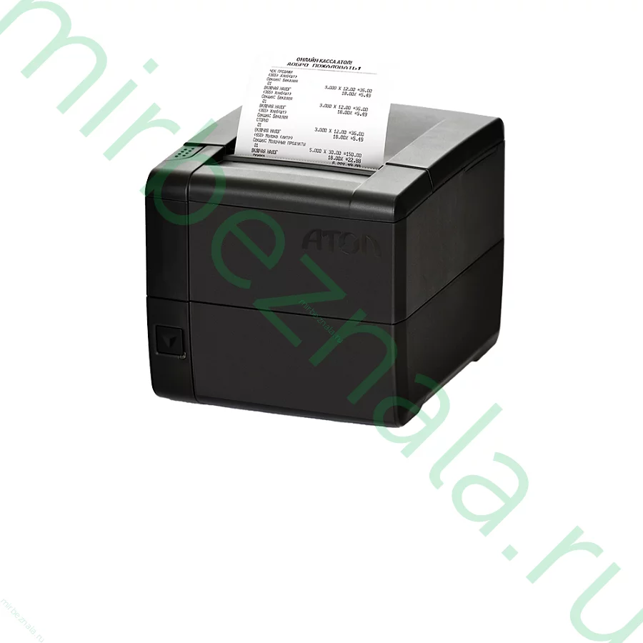 ККТ АТОЛ 25Ф. Черный. Без ФН. USB. RS-232. Ethernet. 5.0